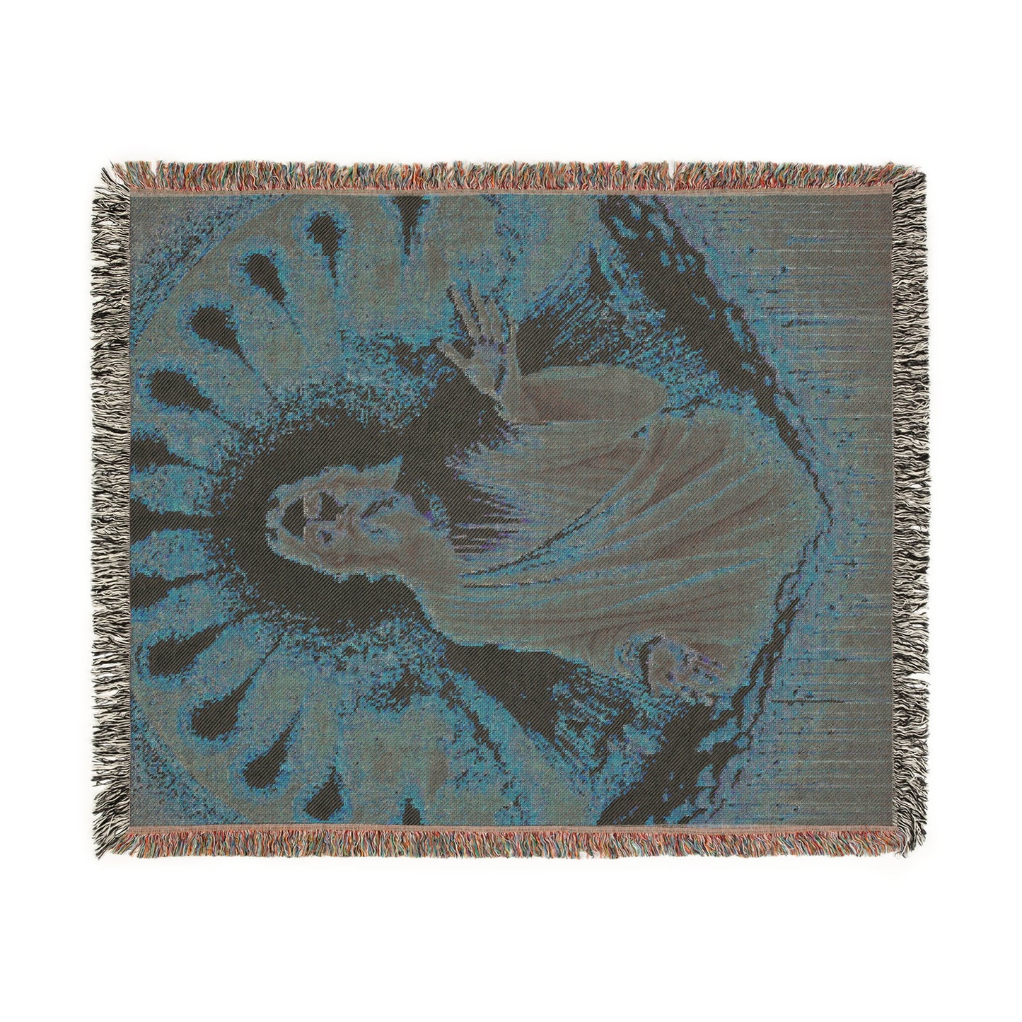 Jesus is the Answer Woven Blanket
