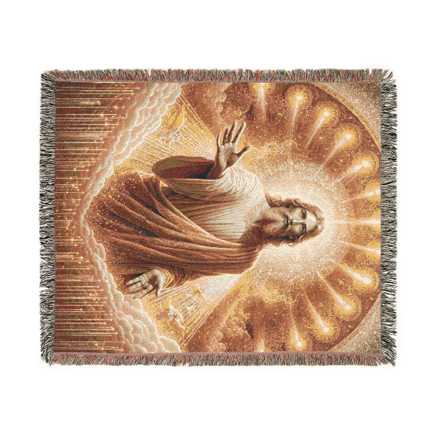 Jesus is the Answer Woven Blanket