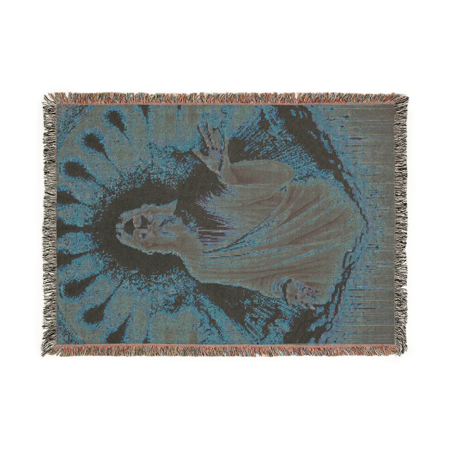Jesus is the Answer Woven Blanket