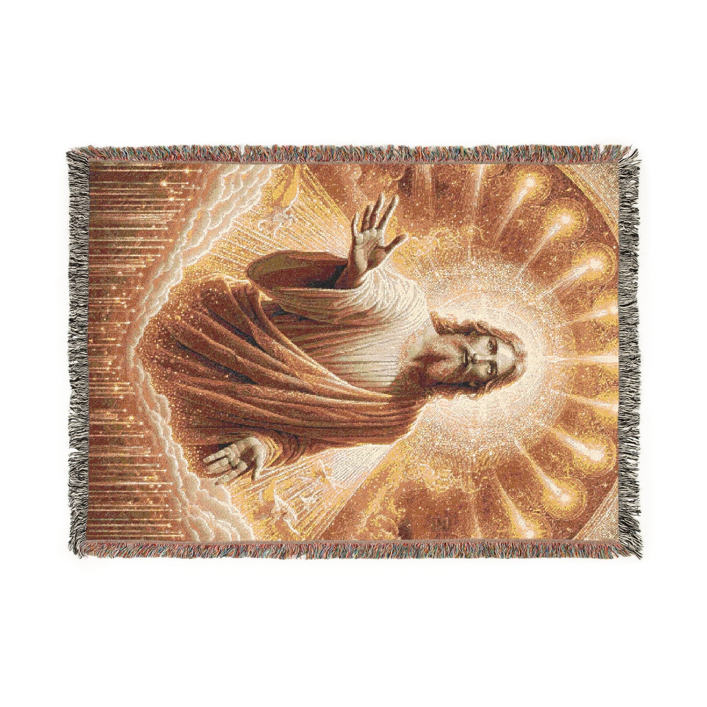 Jesus is the Answer Woven Blanket