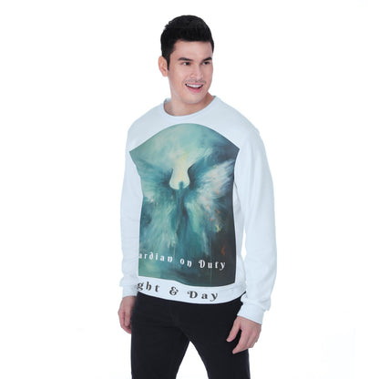 Guardian On Duty Men's Heavy Fleece Sweatshirt